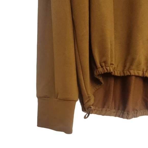 Fabletics Luxe Womens Crew Neck High-Low Drawstring Hem Pullover Sweatshirt XXL. - Picture 5 of 8